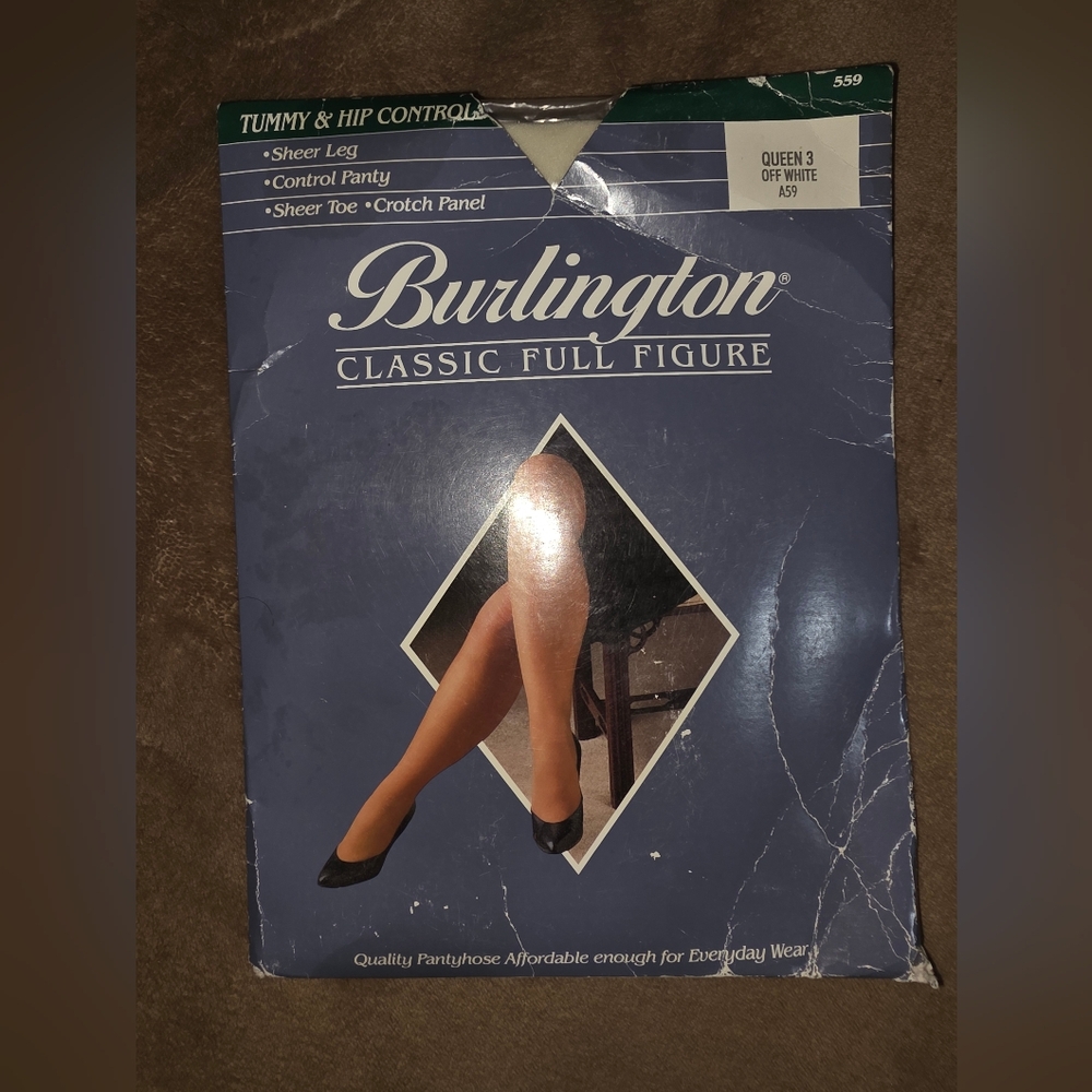 Burlington Classic Full Figure Pantyhose-2